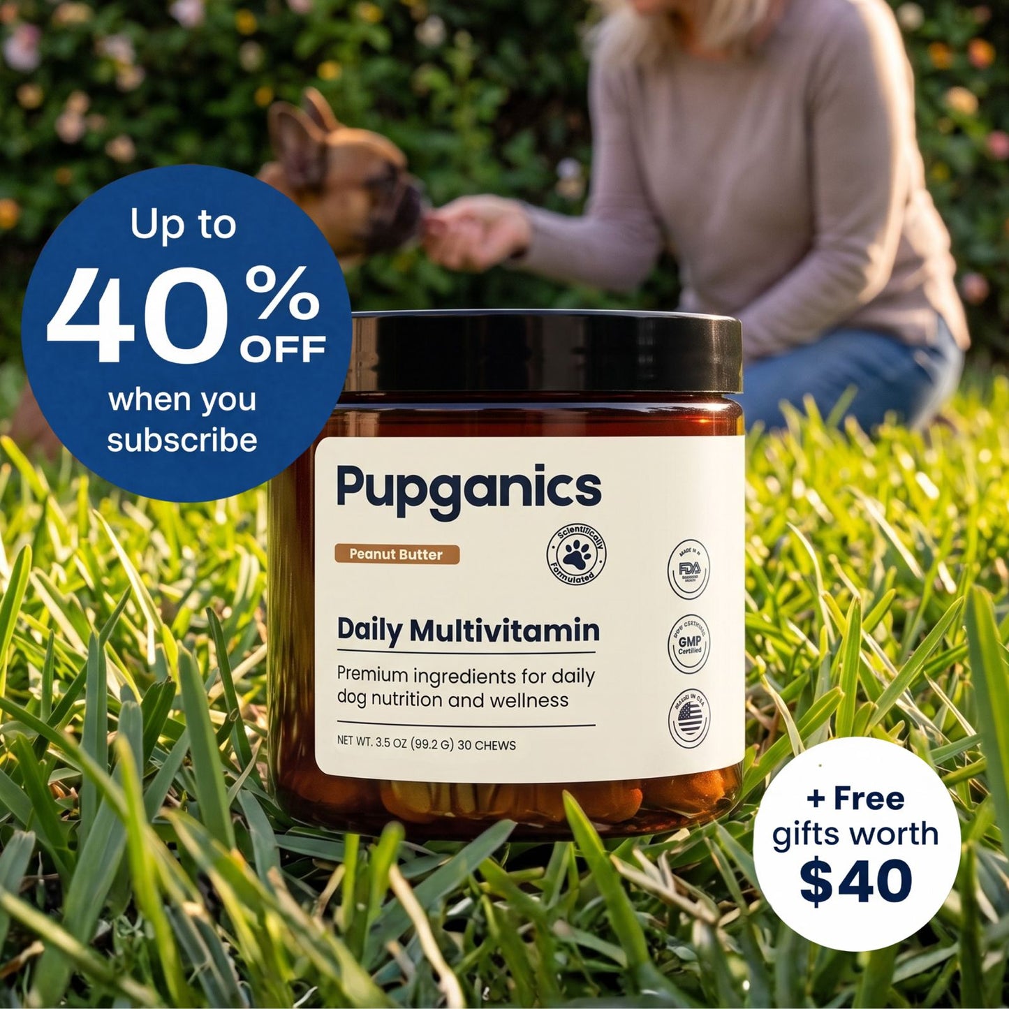 Pupganics™ Multivitamin Daily Soft Chews