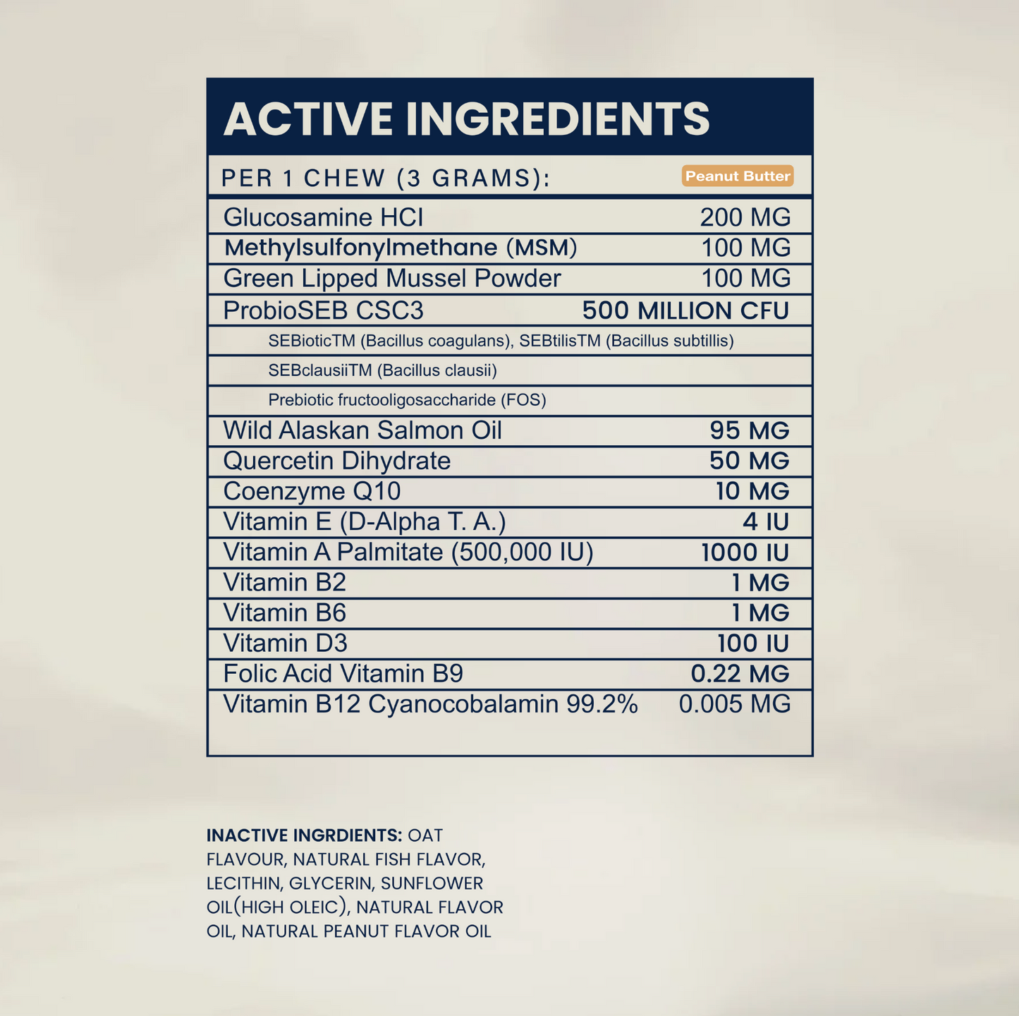 Masticables multivitamínicos para el apoyo avanzado de la piel y la picazón