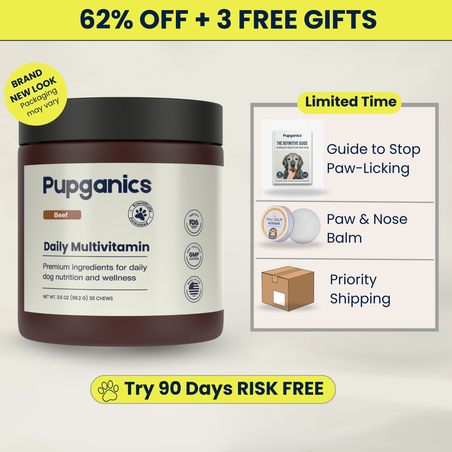 Pupganics™ Paw-Licking Relief Daily Chews