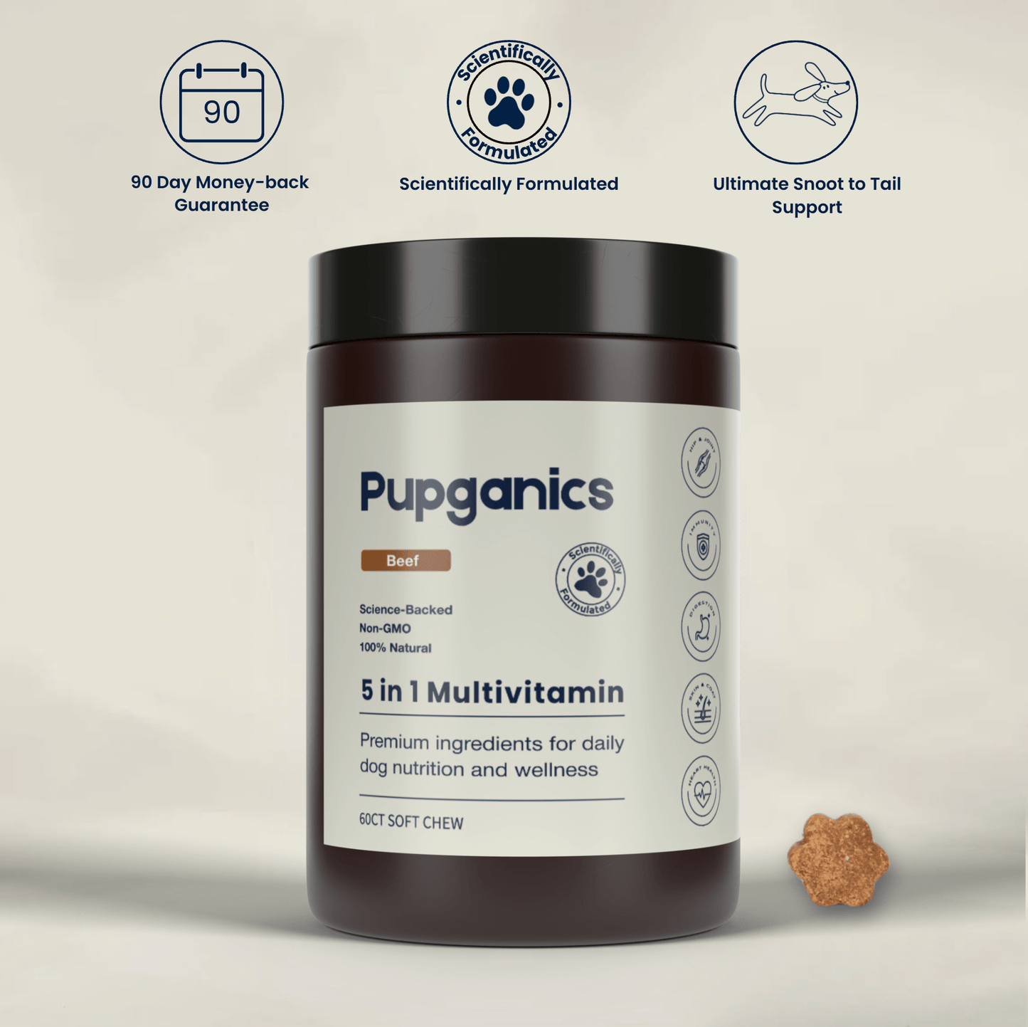 Pupganics Multivitamin™️  Daily Soft Chews