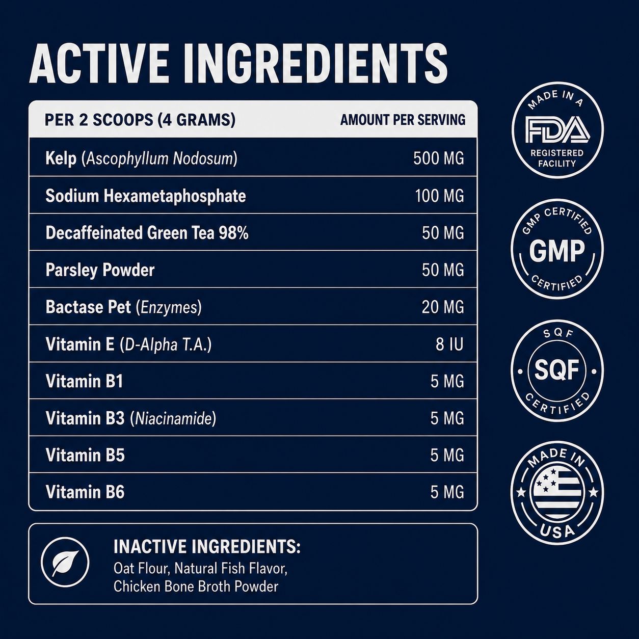 Pupganics™ ProSmile Dental Powder