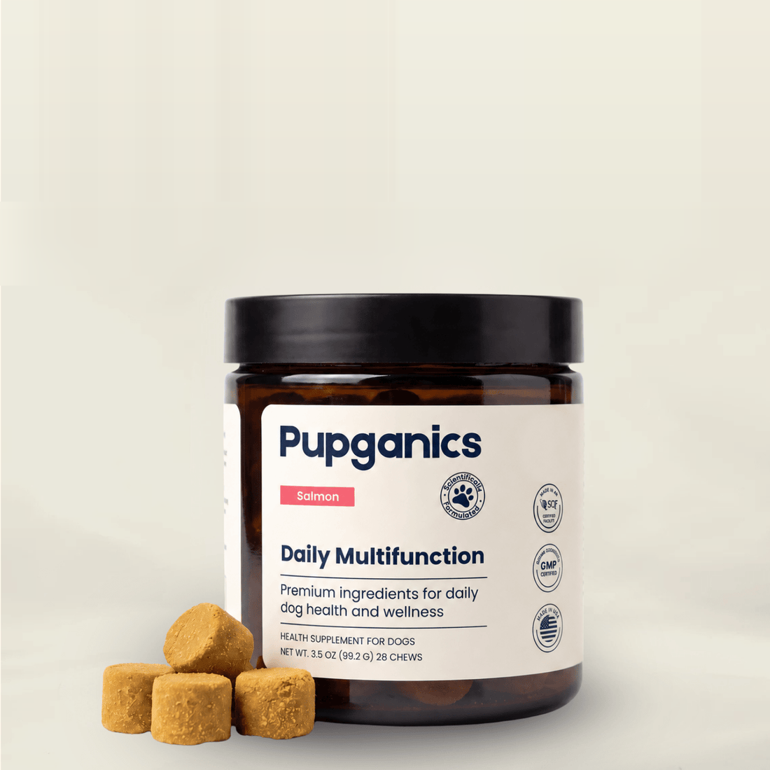 Masticables blandos diarios multivitamínicos Pupganics™ 6