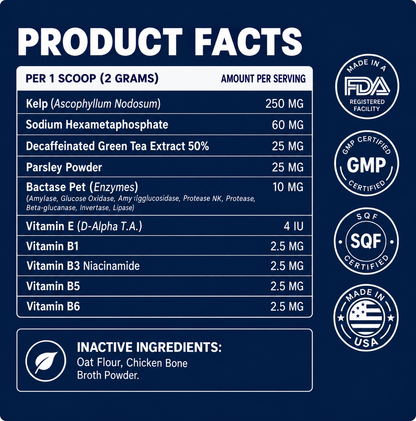 Pupganics™ ProSmile Dental Powder