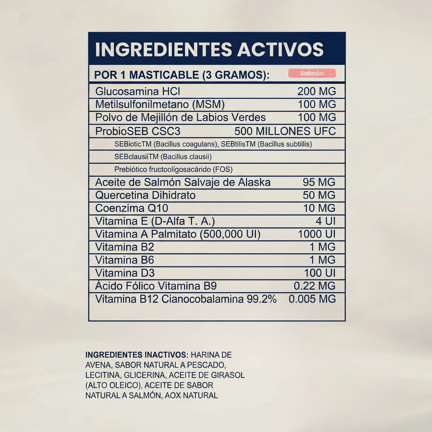 Multivitamínico diario masticable suave Pupganics