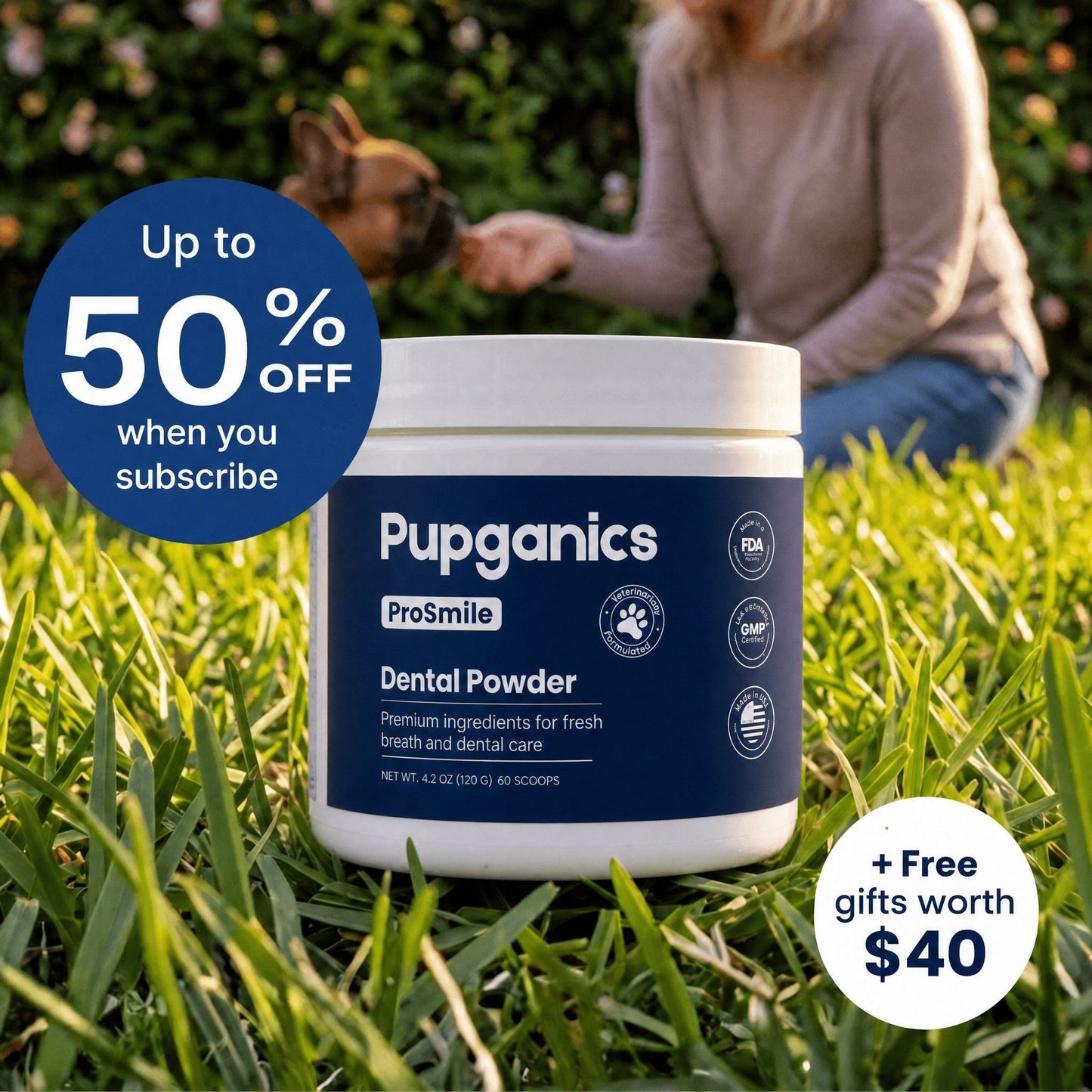 Pupganics™ ProSmile Dental Powder