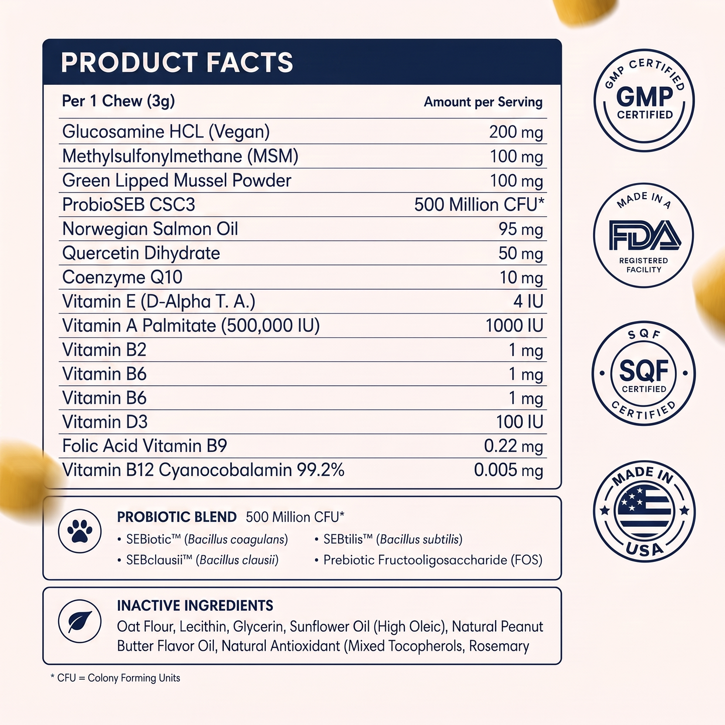 Masticables blandos diarios multivitamínicos Pupganics™